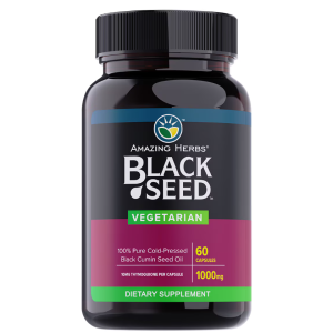 Vegetarian Black Seed Oil Capsules 1000mg
