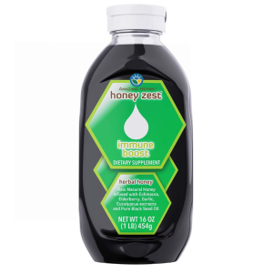 HoneyZest IMMUNE BOOST Bottle 16oz