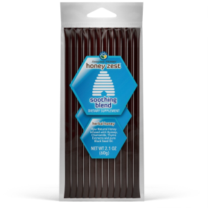 HoneyZest SOOTHING Straws 12 pack